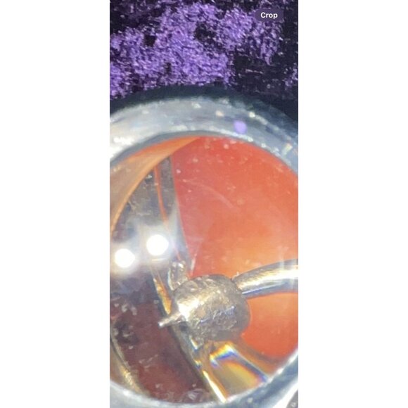 10K Yellow Gold Carved Shell Cameo Brooch Pin Converts to Pendant Vtg Profile - Picture 9 of 11